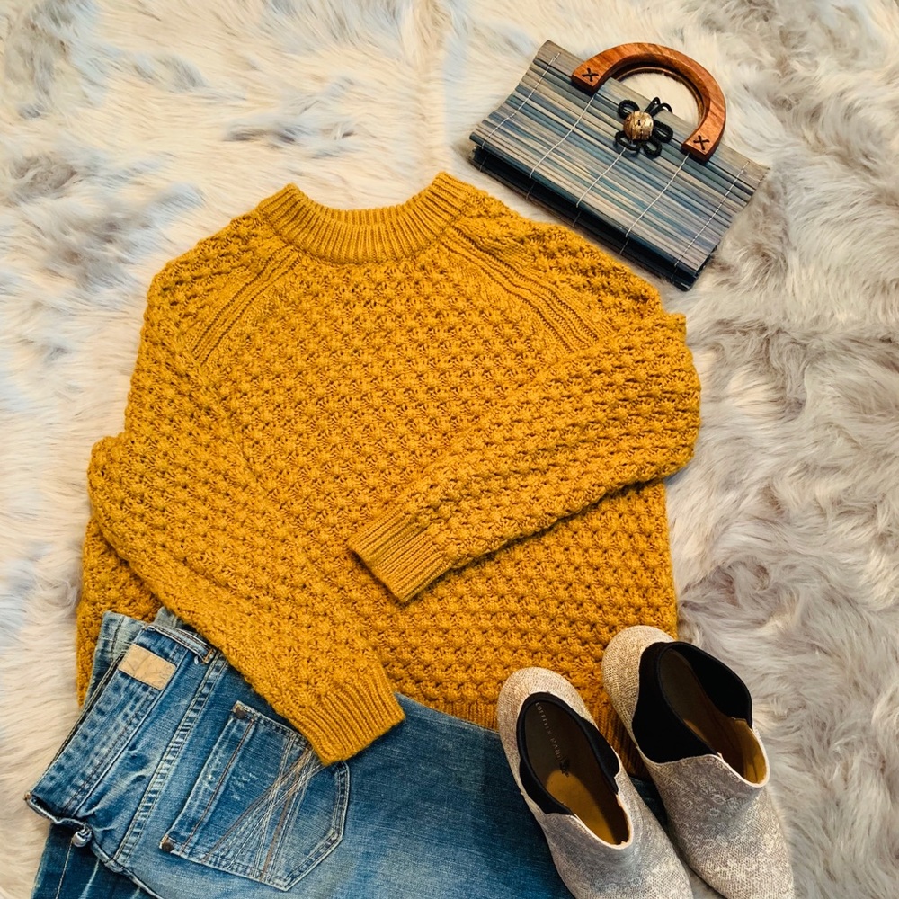 Muted orange H&M sweater